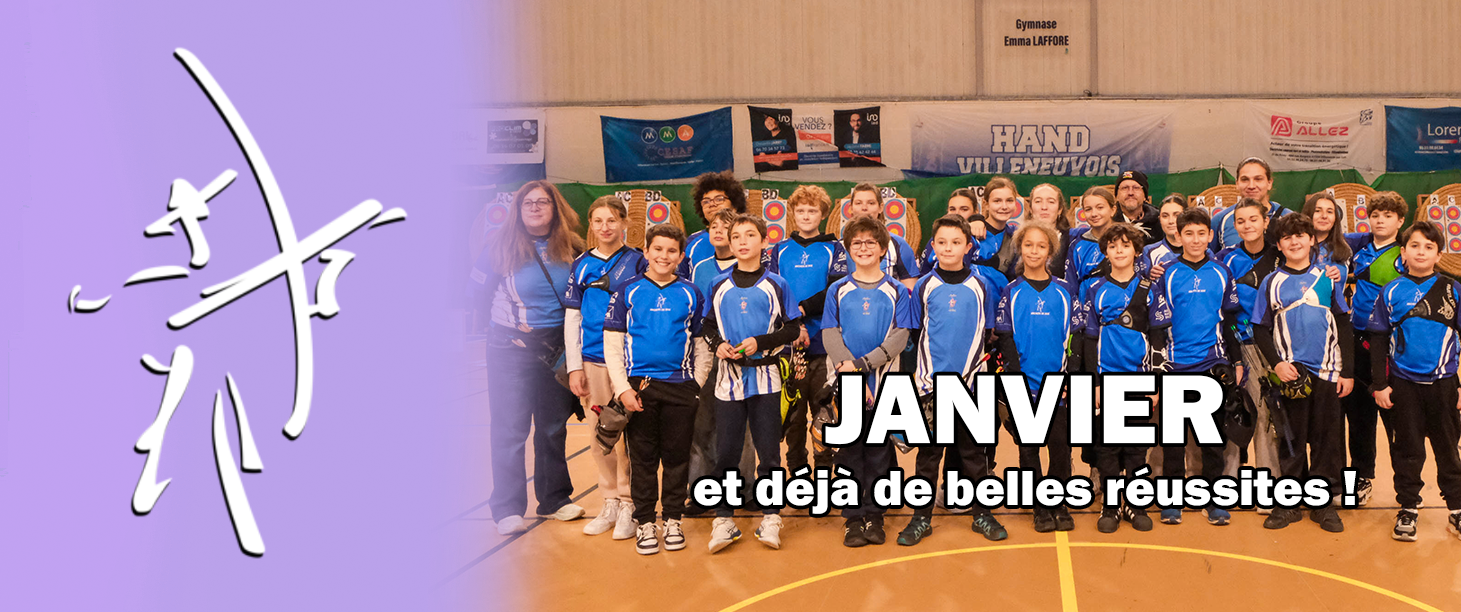 Janvier démarre fort pour les Archers de Boé !