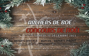 CONCOURS DE NOEL - Tirs à 18m, In&amp;Out et Matchs !