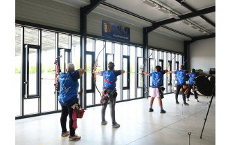 Nouveauté 2024 : un pas de tir extérieur couvert, avec sa ligne de tir à l’intérieur des locaux du club.