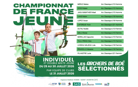 Chronique de Championnat - le France Jeunes - TAE 2026